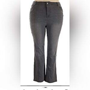 G by Giuliana Women's Boot Cut Jeans in Gray
